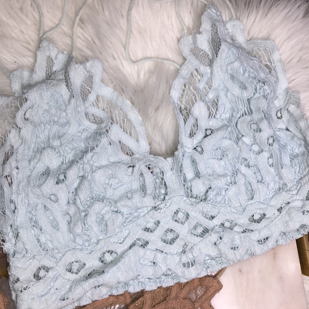 FREE PEOPLE ADELLA LACE BRALETTE - Picture 5 of 10